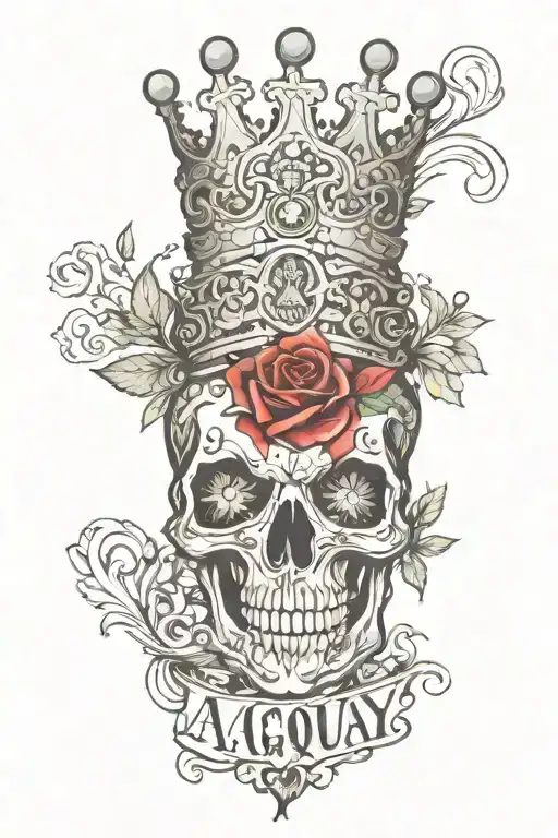 The Name Aaquay With S Crown