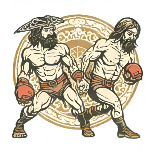 Wrestling And Jesus Christ