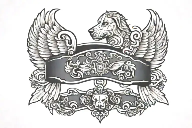 Dog Collar With Wings