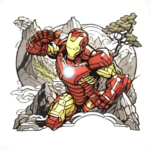 Iron Man Mountain Range