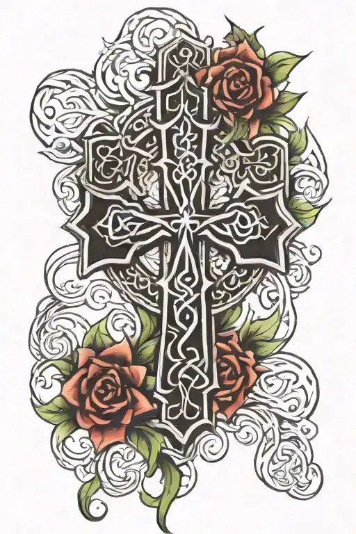 Celtic Cross Surrounded