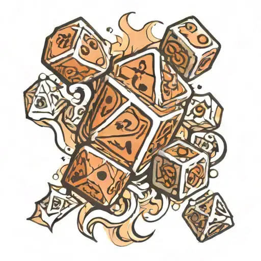 Hand Rolling Dice Rolling