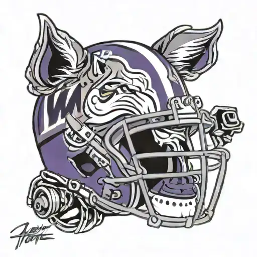 Washington Huskies Football Helmet