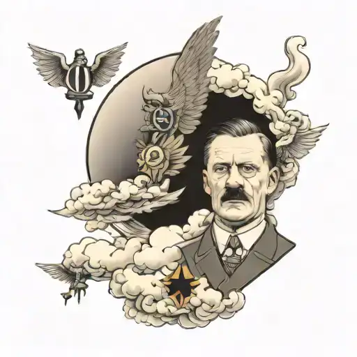 Photo Of Hitler In Heaven