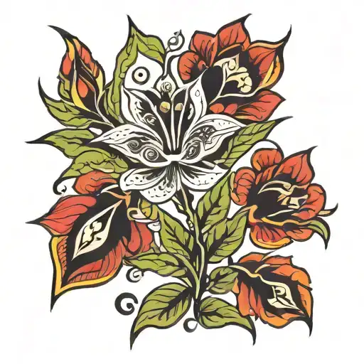 Ojibwe Floral Patterns