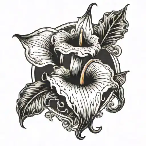 Steampunk Calla Lily