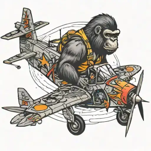 Gorilla Aircraft Mechanic