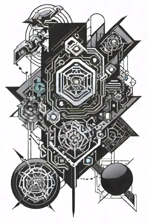 Geometrical Cyberpunk