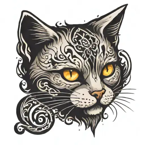 Spooky Cat That Is Not Black