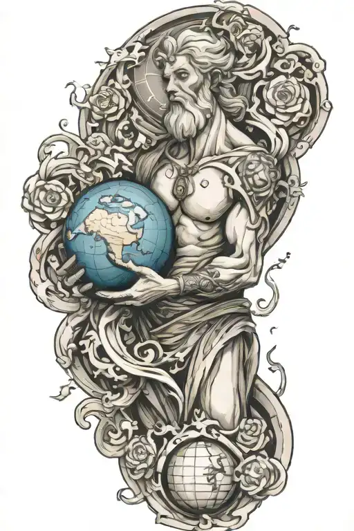 God Holding The World