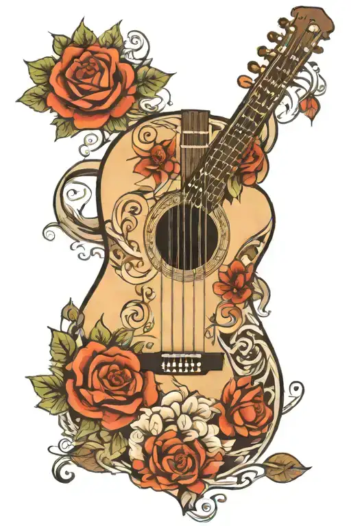 Acoustic Guitar Without Neck