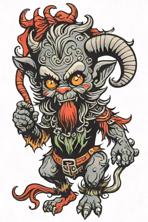 Baby Krampus Color