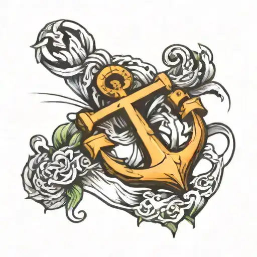 Anchor And Cross
