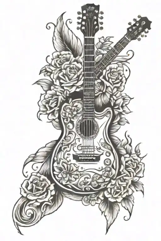 Dad Memorial Guitar