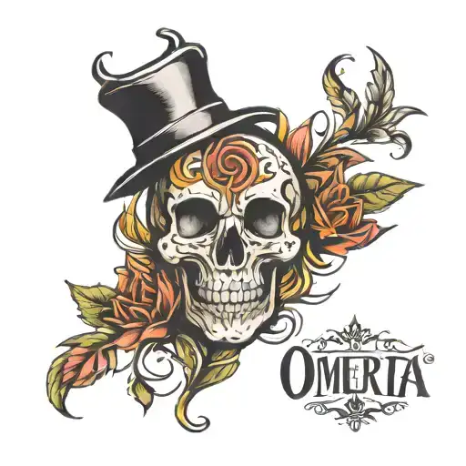Omerta Tattoo On Chest
