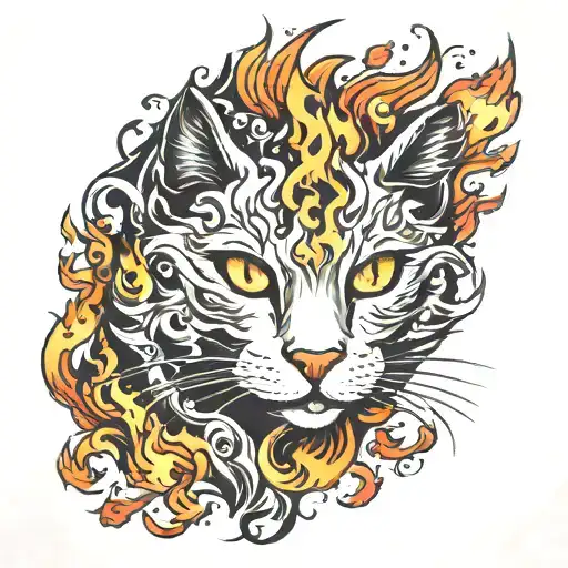 Cat Flames