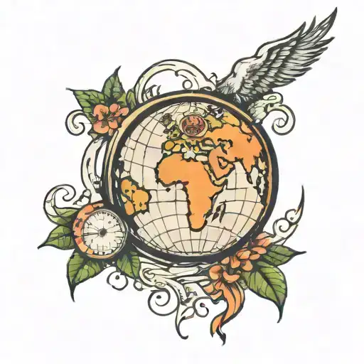 Globe Symbolizing Travel