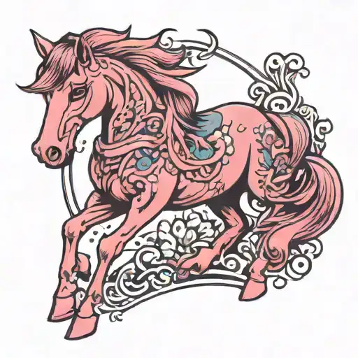 Pink Horse