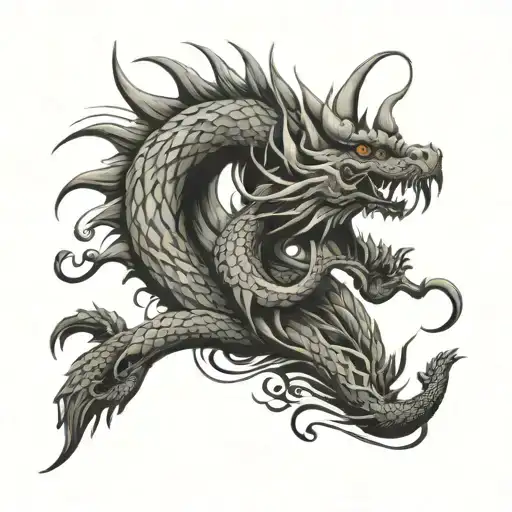 Dragon Diagonal Line