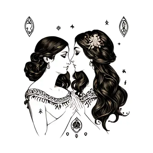 Tarot Lovers Tarot Card