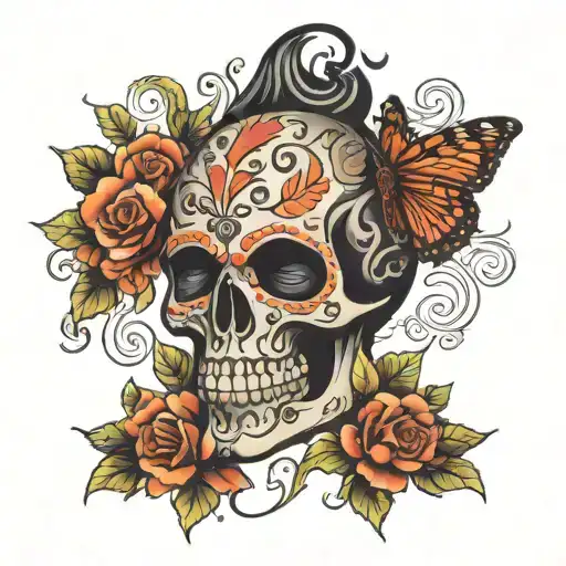 Calavera Black Cover