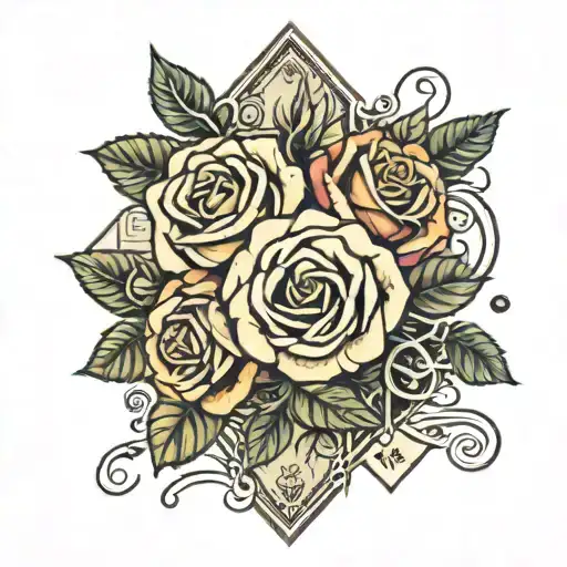 Roses And Money Symbols Incorporated