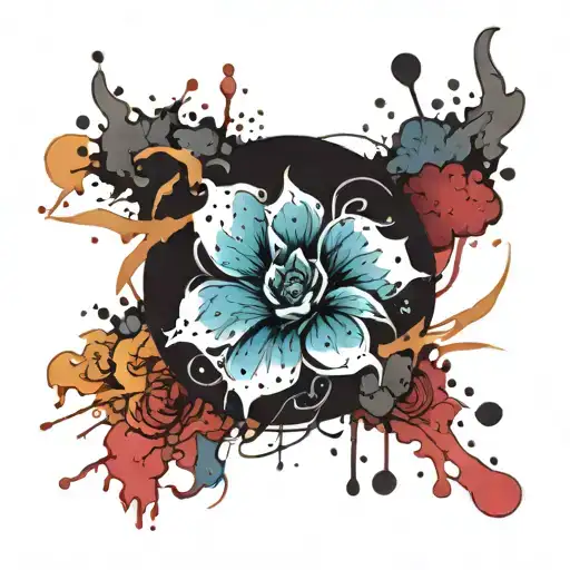 Watercolor Splash Background