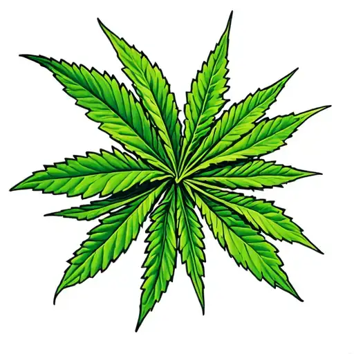 Cannabis Plant Growing