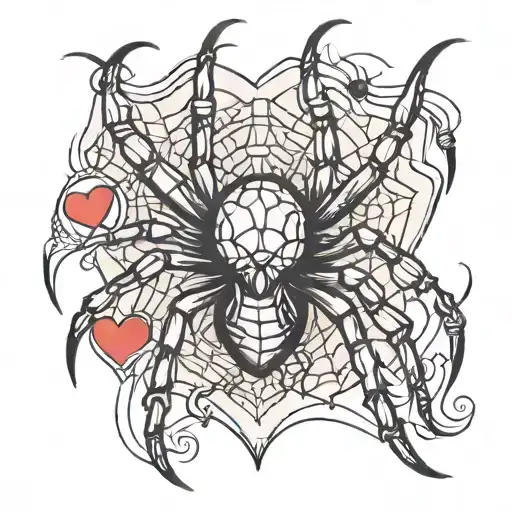 Spider With Heart