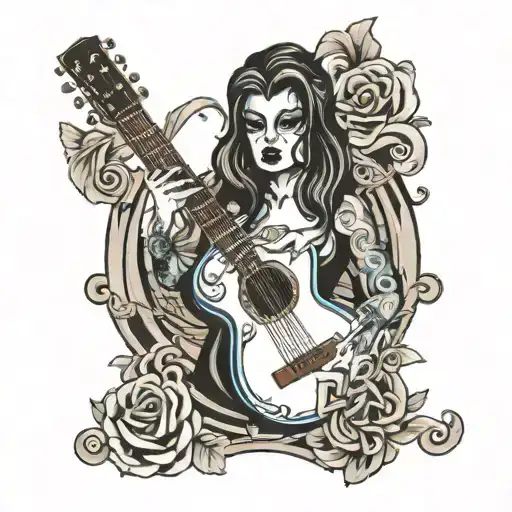 S With Guitar Thru The Middle