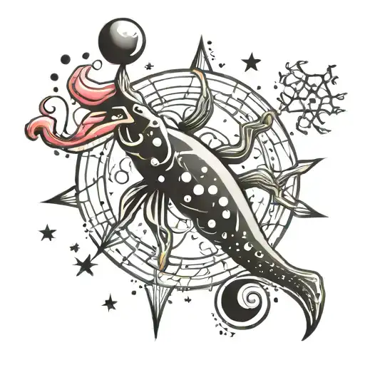 Aquarius Constellation With Cancer Zodiac Sign