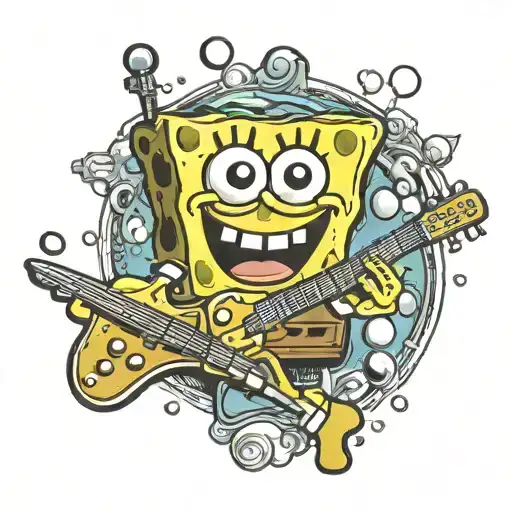 Spongebob Rock Guitar