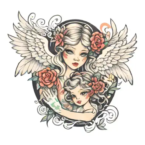 Daugters Is Angels Dad