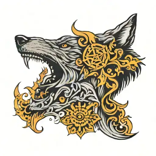 The Wolf And The Achaemenid Symbol