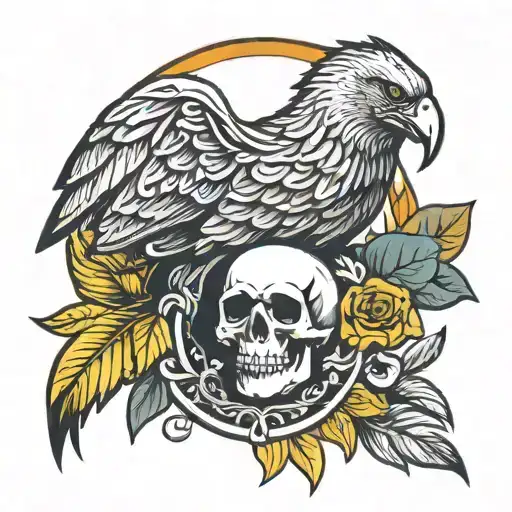 Skull And Eagle