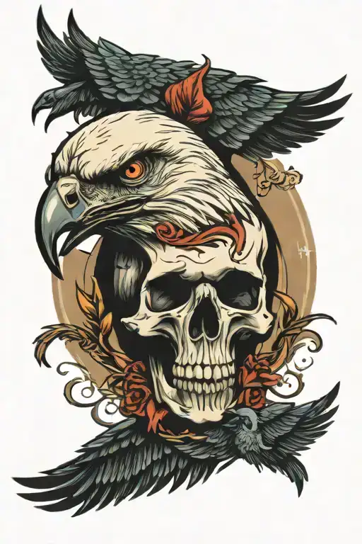 Skull And Eagle