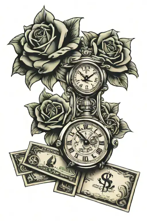 Dollars And Time And Card