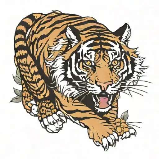 Tiger Angree