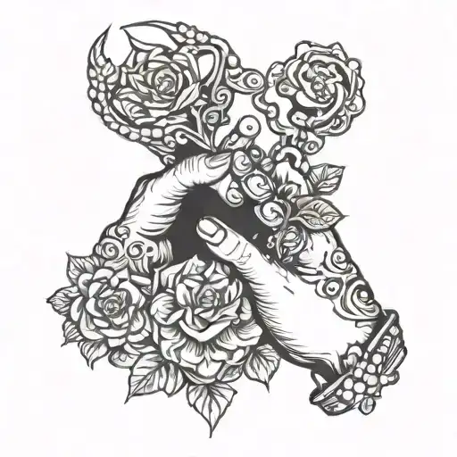 Male Hand Holding Female Hand