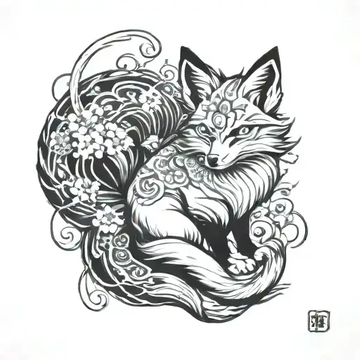 Japaneese Kitsune Fox