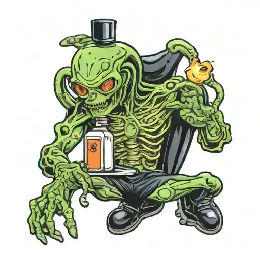 Alien Parfume Pulverising A Sneacker