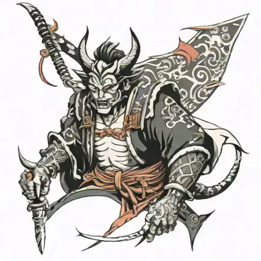 Japanese Devil Samurai