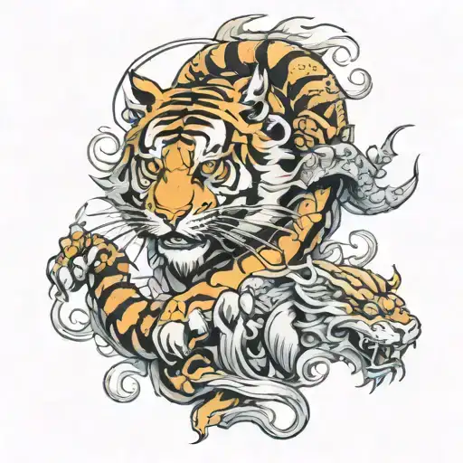 Tiger And Dragon