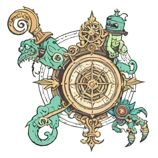 Compass With Sully Monsters Inc