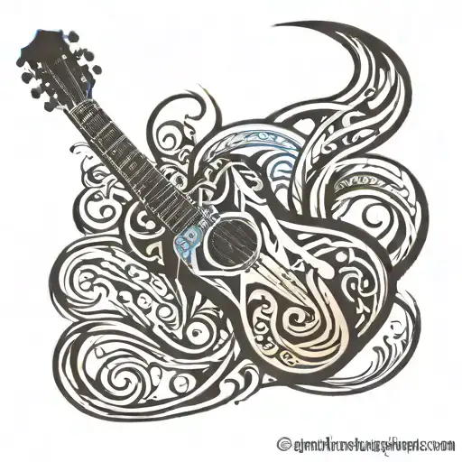 Tribal Guitar Merging