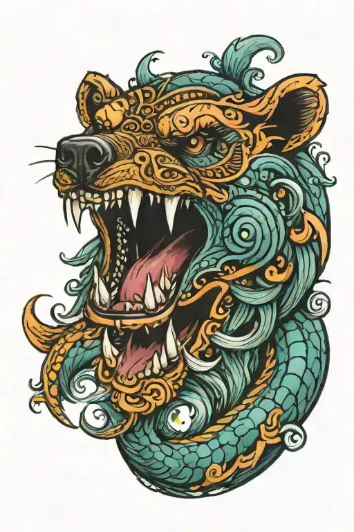 Bear Head Sea Serpent
