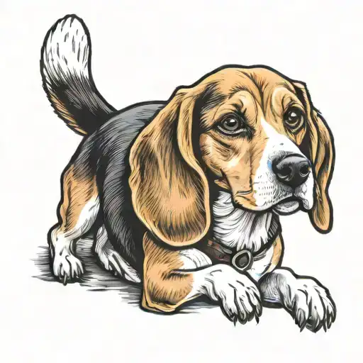 Beagle Dog Memorial