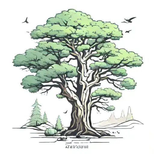 Sequoia Tree Seyge Bush