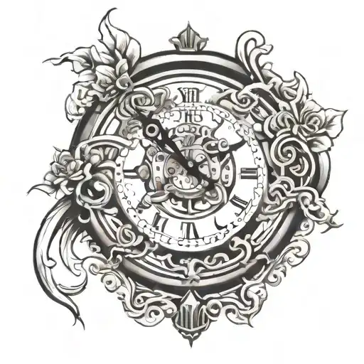 A Clock With 222 Inside