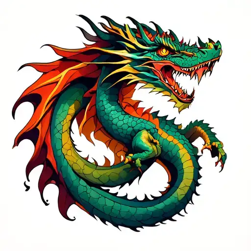 Dragon And Realistic Mechanics